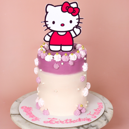Hello Kity Birthday Cake