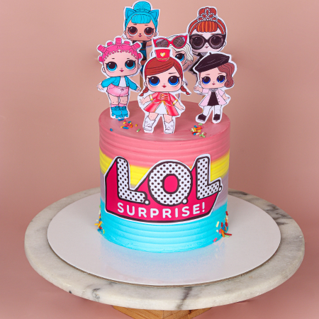 Lol Surprise Character Cake