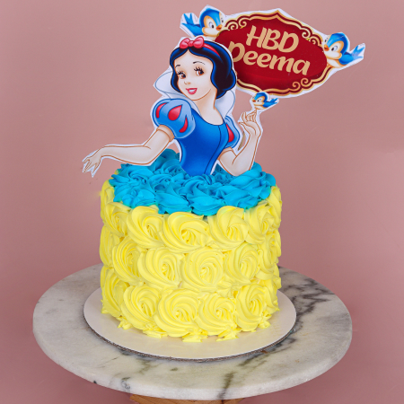Snow White Girl Birthday Cake