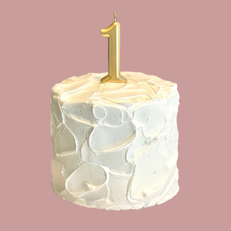 white special smash cake